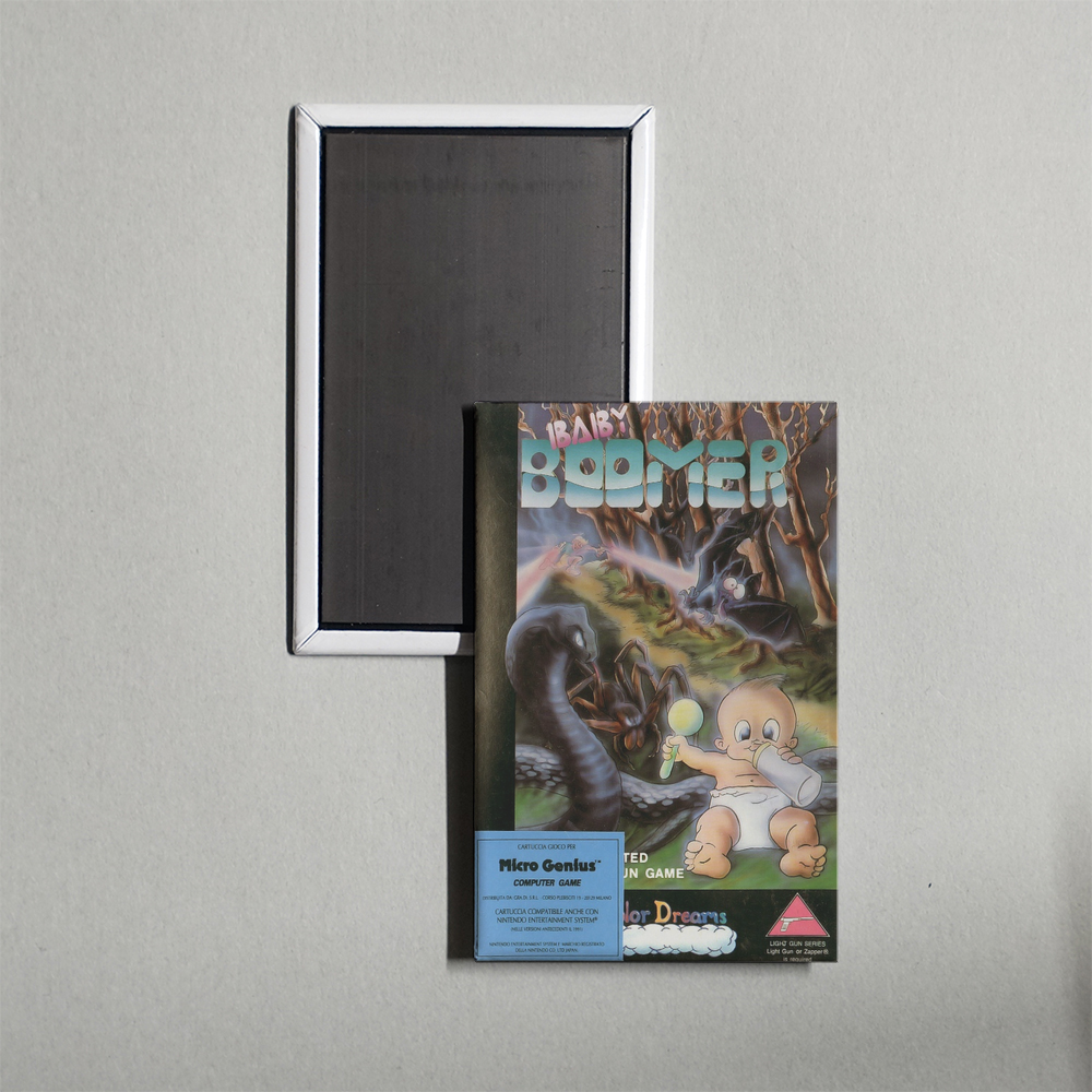 Nintendo NES Baby Boomer Mini Video Game Fridge Magnet