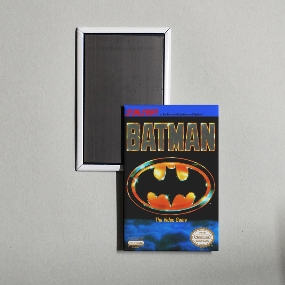 Nintendo NES Batman - The Video Game Mini Video Game Fridge Magnet