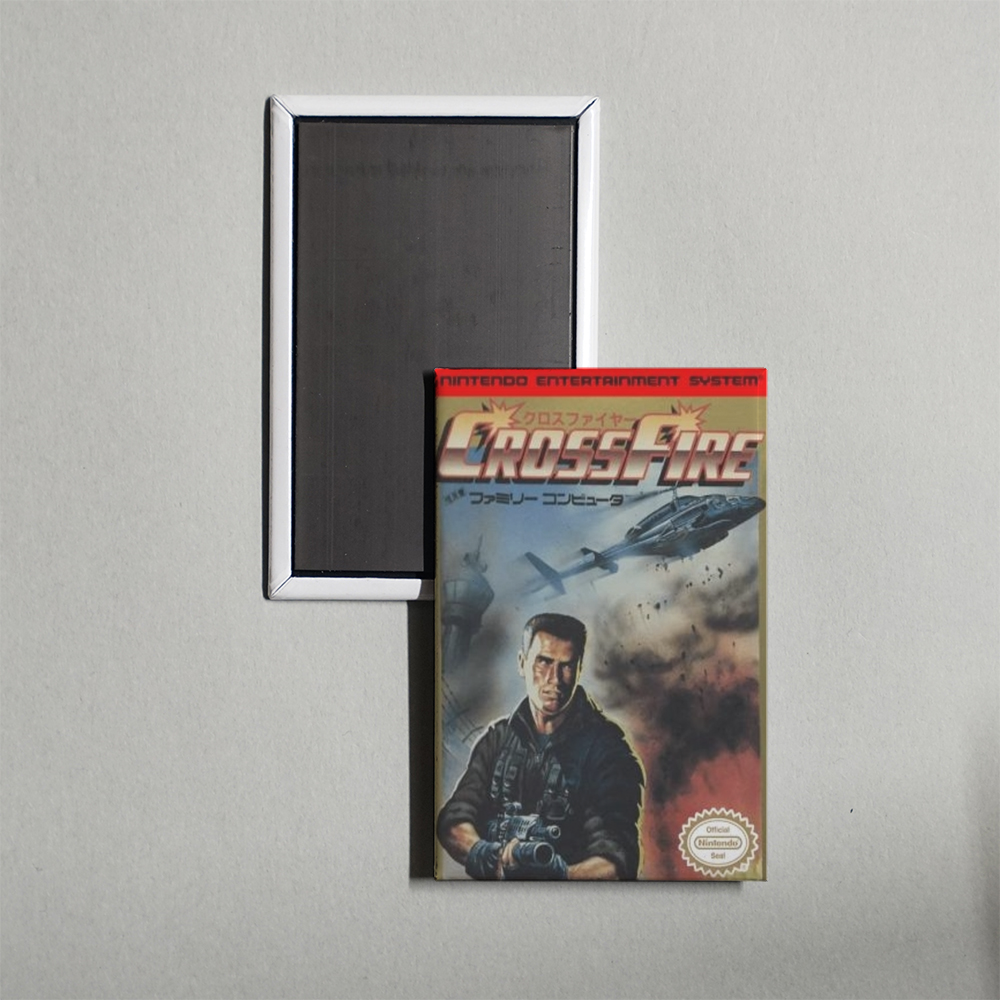 Nintendo NES CrossFire Mini Video Game Fridge Magnet