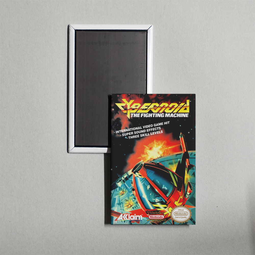 Nintendo NES Cybernoid - The Fighting Machine Mini Video Game Fridge Magnet
