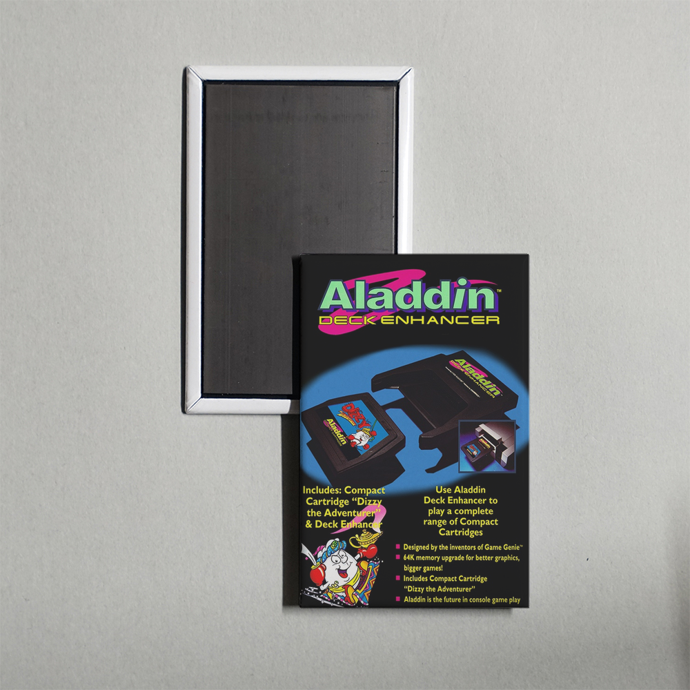 Nintendo NES Dizzy The Adventurer Mini Video Game Fridge Magnet