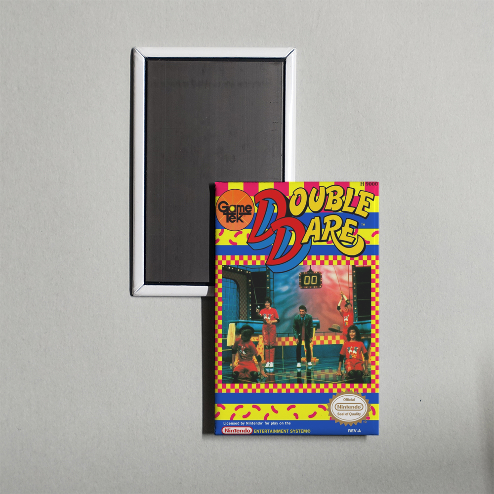 Nintendo NES Double Dare Mini Video Game Fridge Magnet
