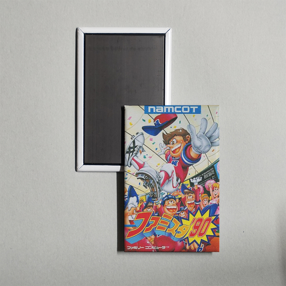 Nintendo NES Family Stadium 2006 Mini Video Game Fridge Magnet