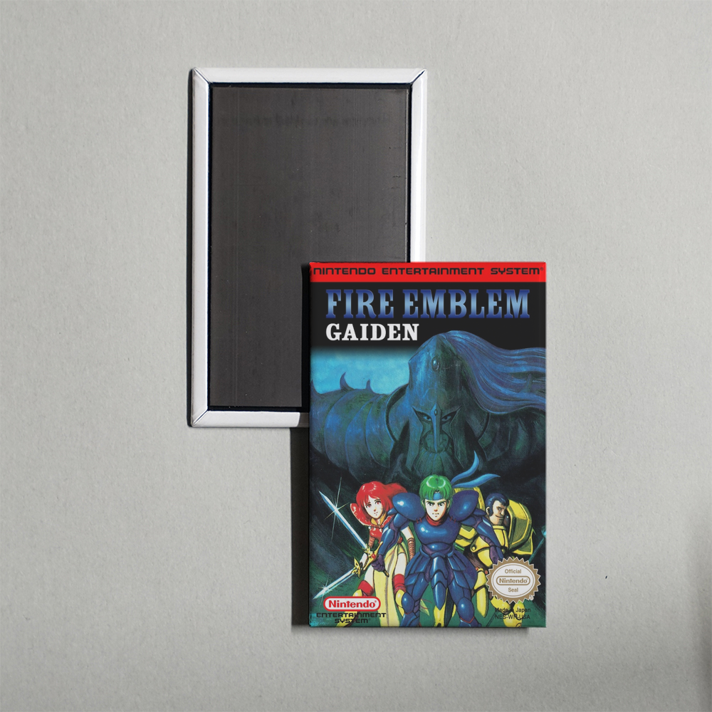 Nintendo NES Fire Emblem Gaiden Mini Video Game Fridge Magnet