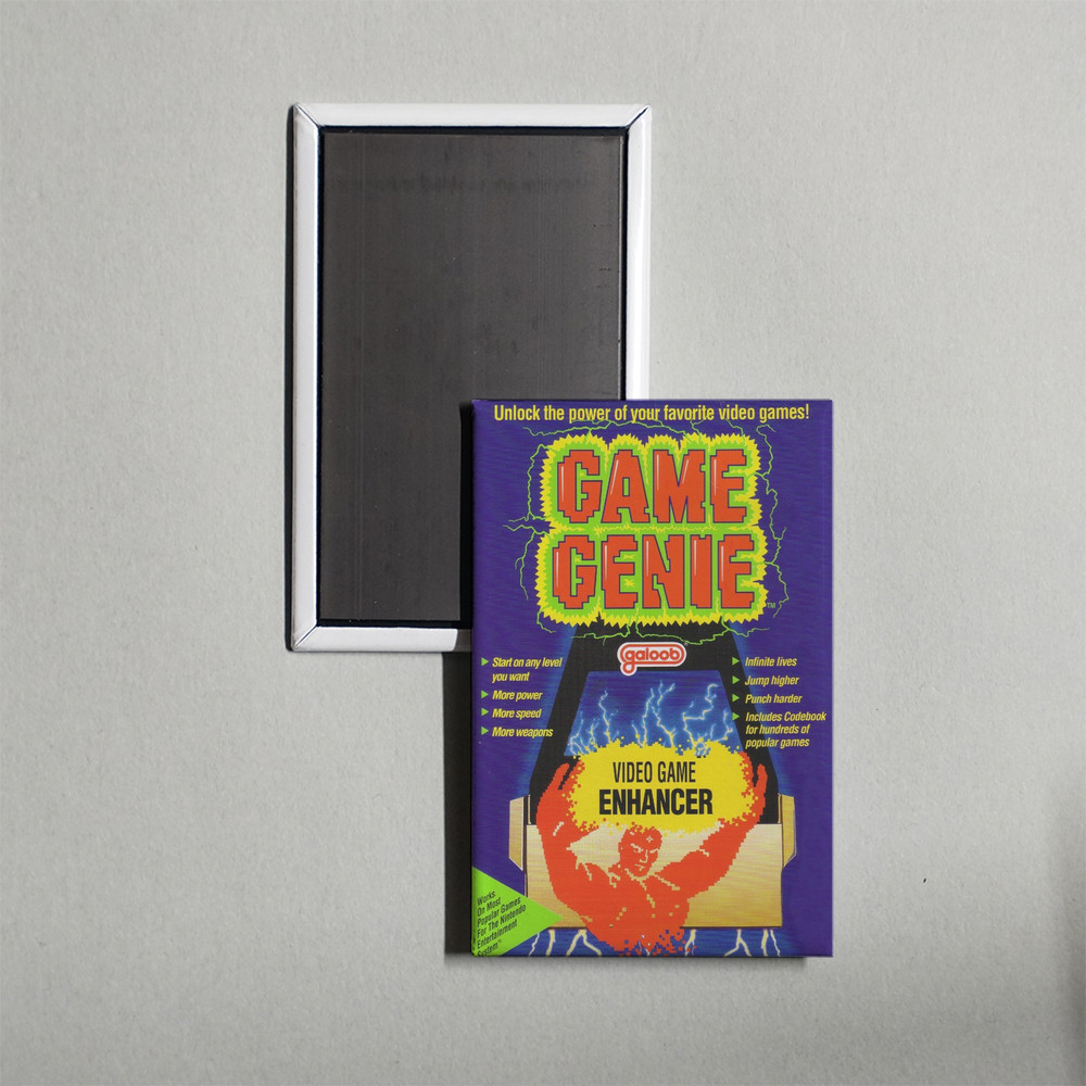 Nintendo NES Game Genie Mini Video Game Fridge Magnet