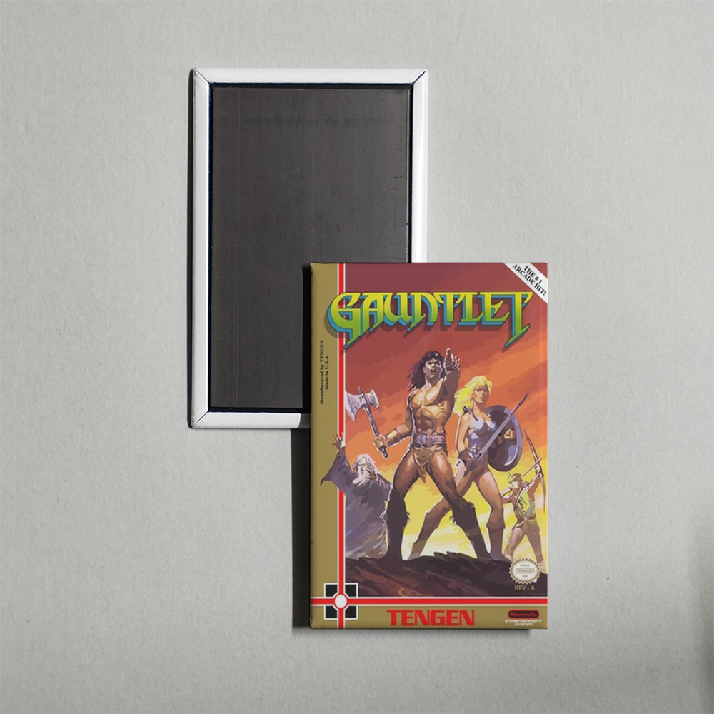 Nintendo NES Gauntlet Mini Video Game Fridge Magnet