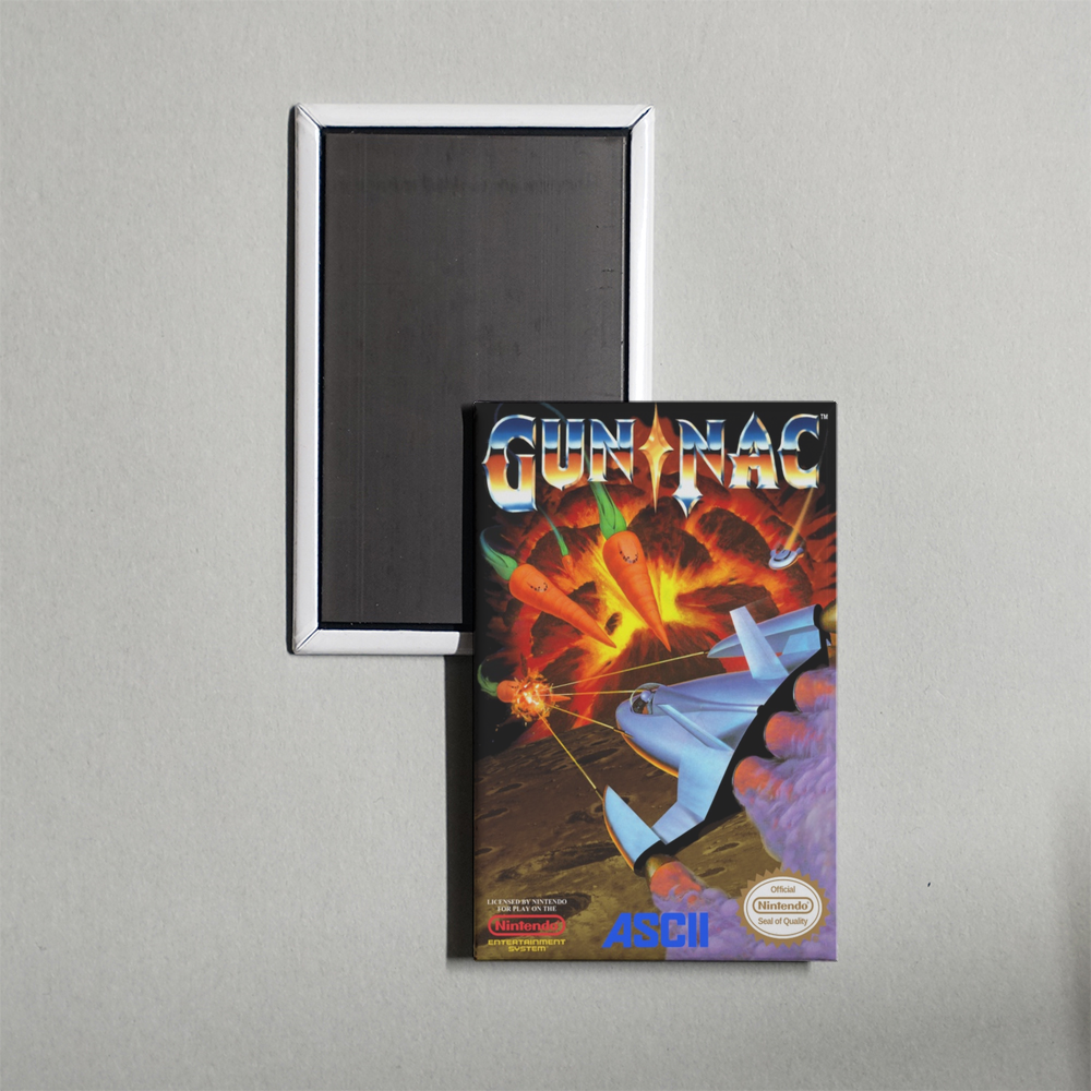 Nintendo NES Gun Nac Mini Video Game Fridge Magnet
