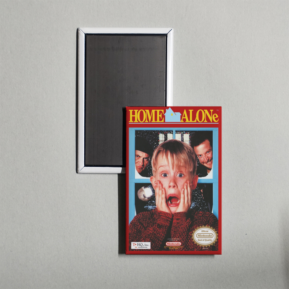 Nintendo NES Home Alone Mini Video Game Fridge Magnet