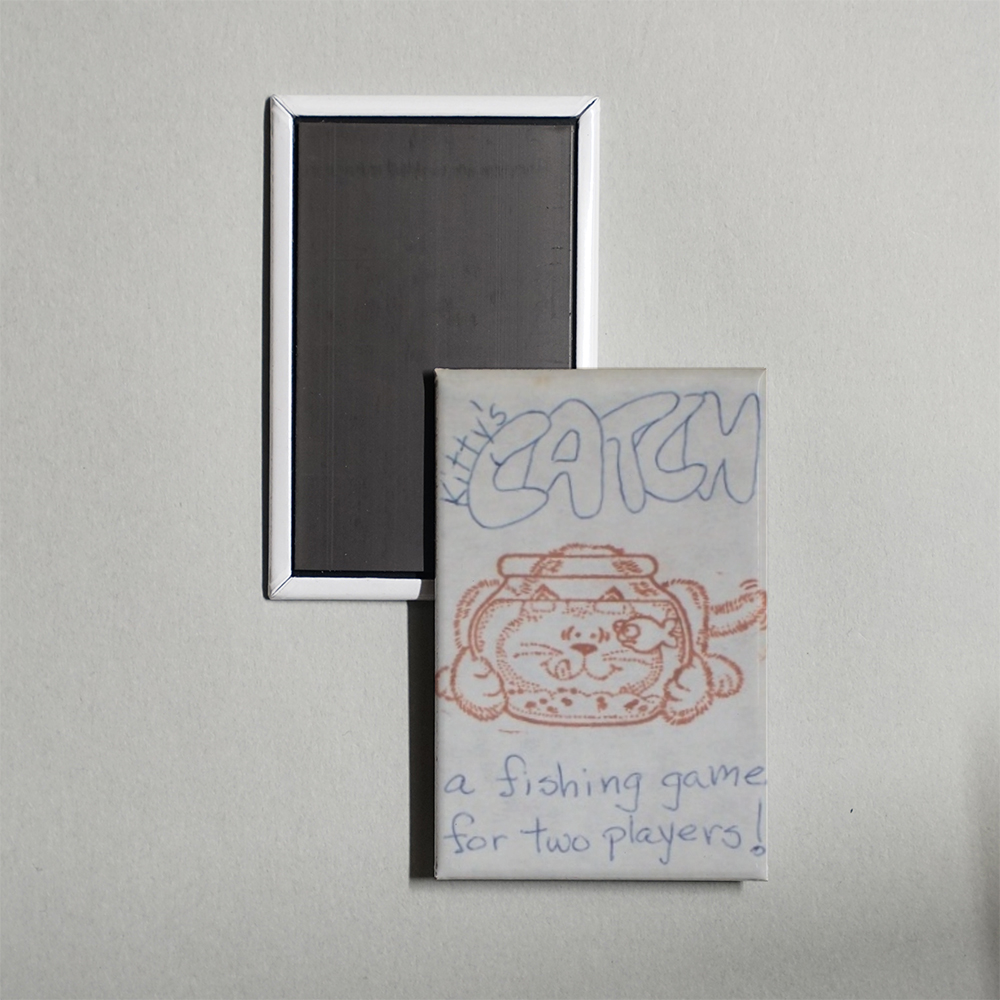 Nintendo NES Kitty's Catch Mini Video Game Fridge Magnet