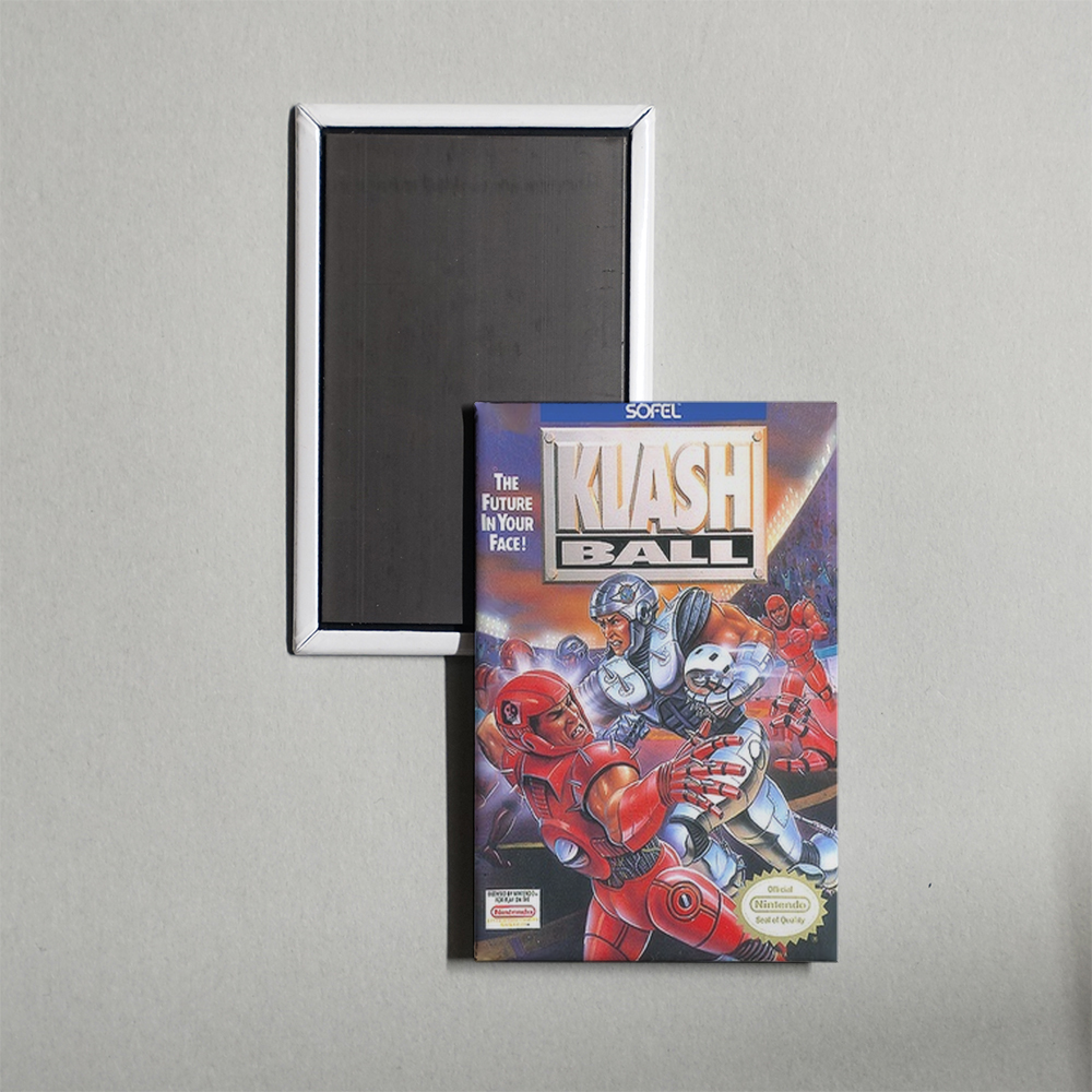 Nintendo NES KlashBall Mini Video Game Fridge Magnet