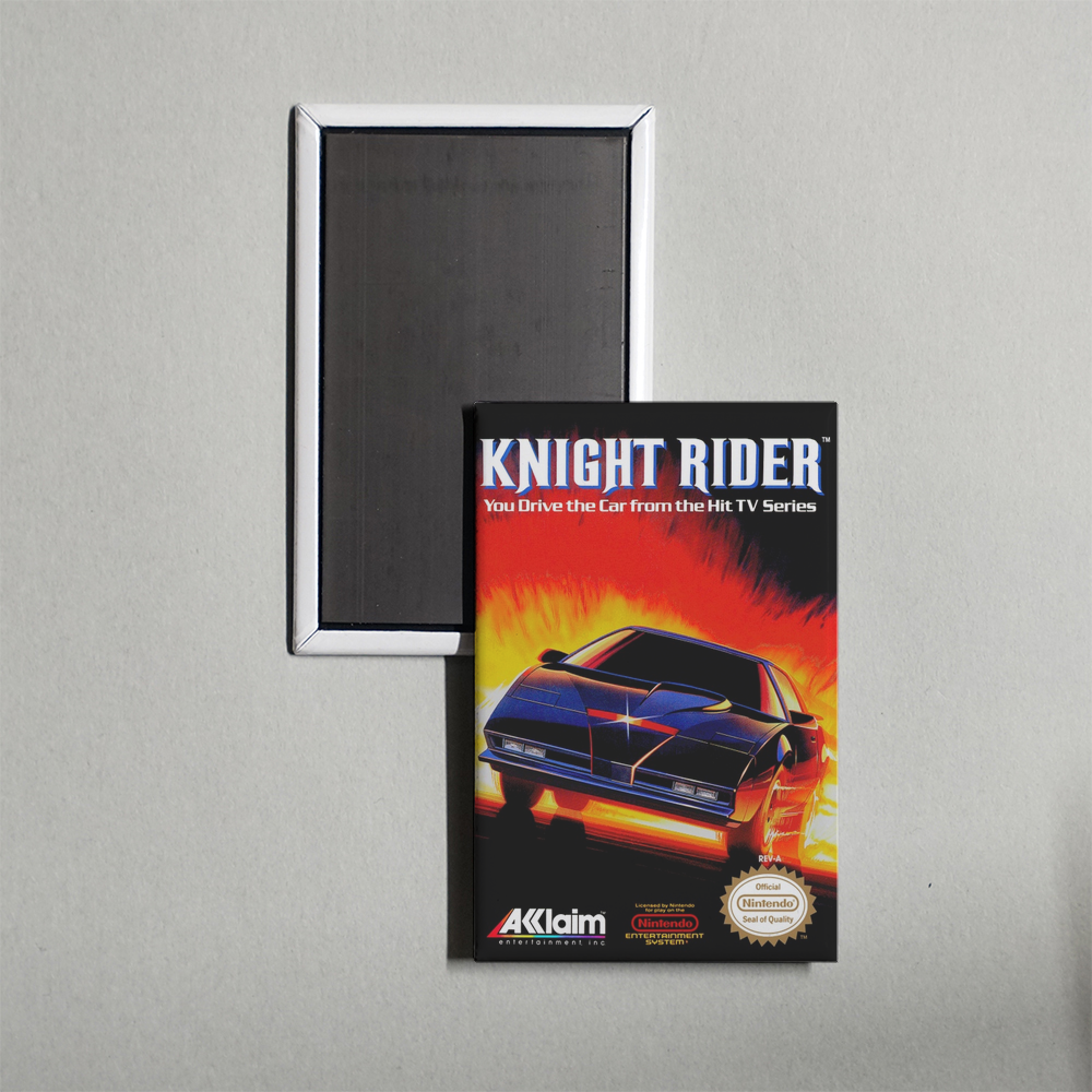 Nintendo NES Knight Rider Mini Video Game Fridge Magnet