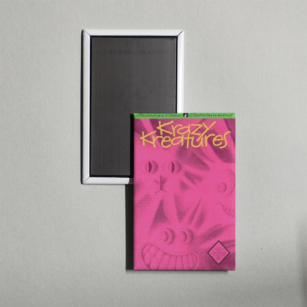 Nintendo NES Krazy Kreatures Mini Video Game Fridge Magnet