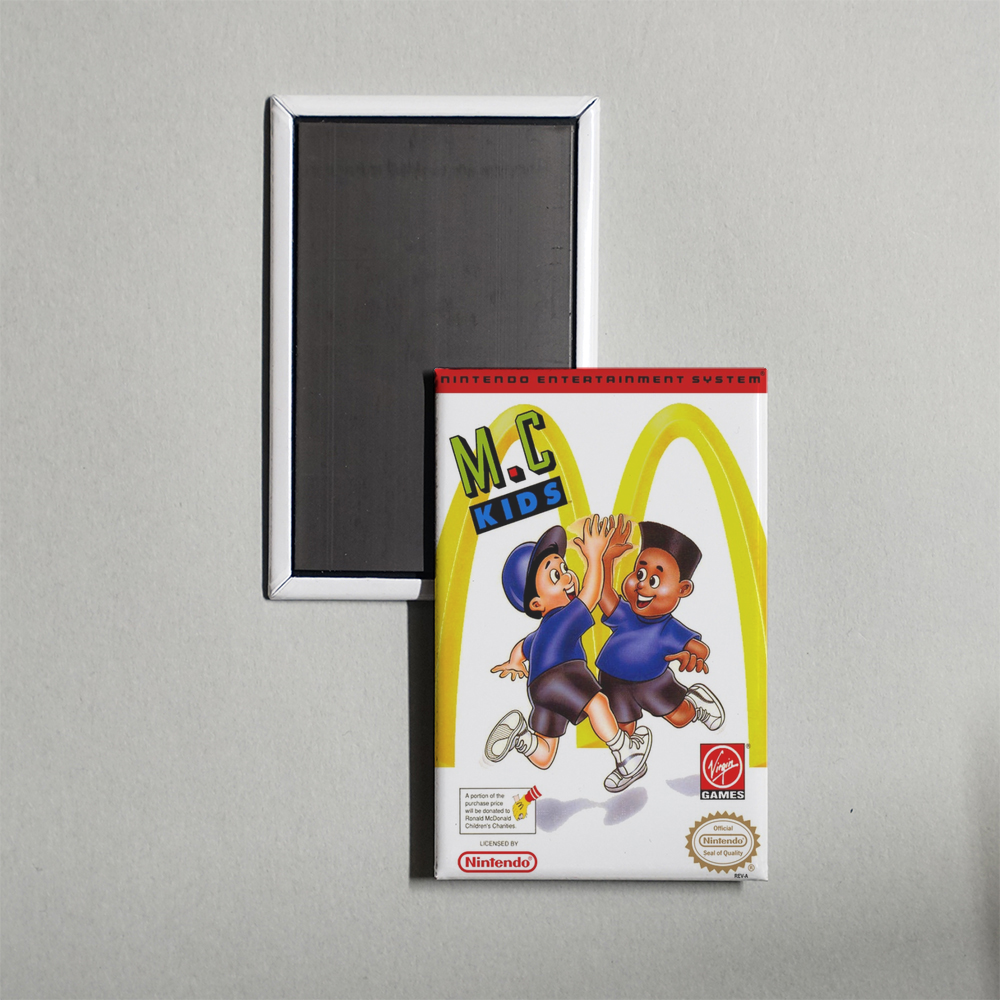 Nintendo NES M.C. Kids Mini Video Game Fridge Magnet