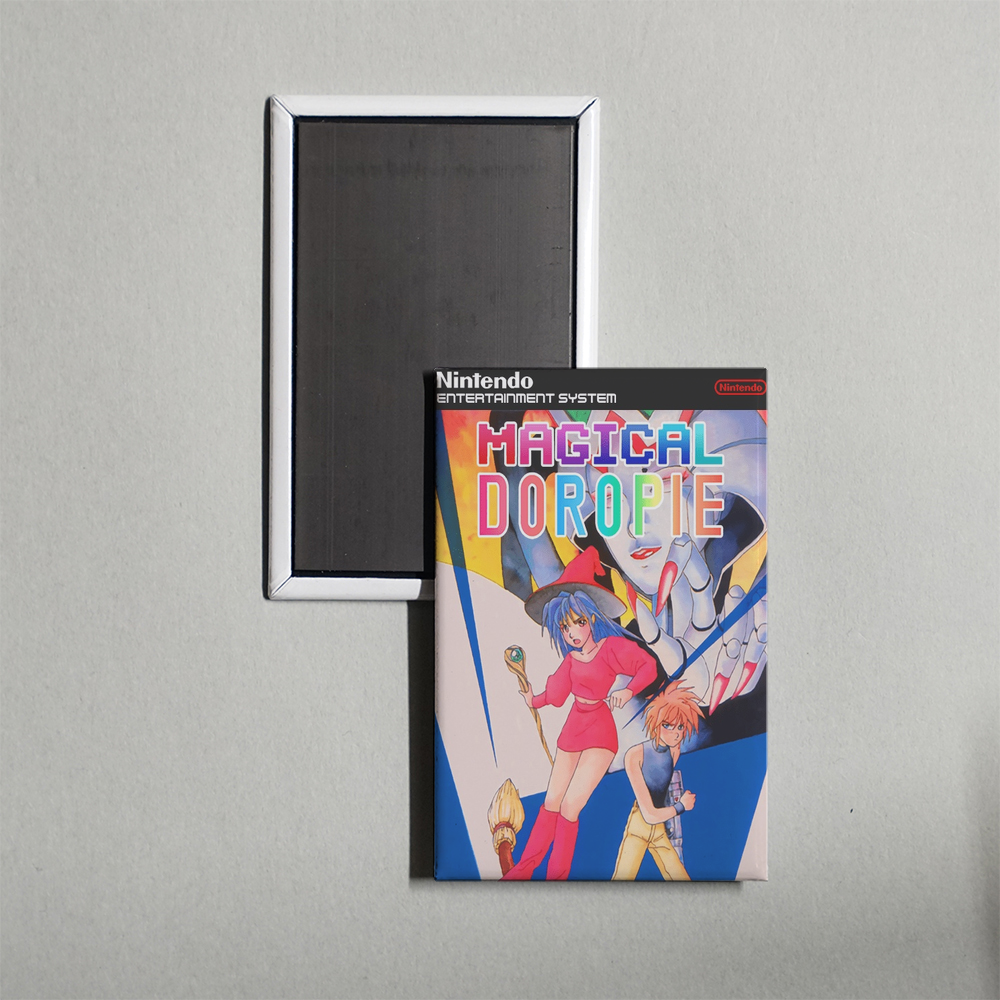 Nintendo NES Magical Doropie Mini Video Game Fridge Magnet