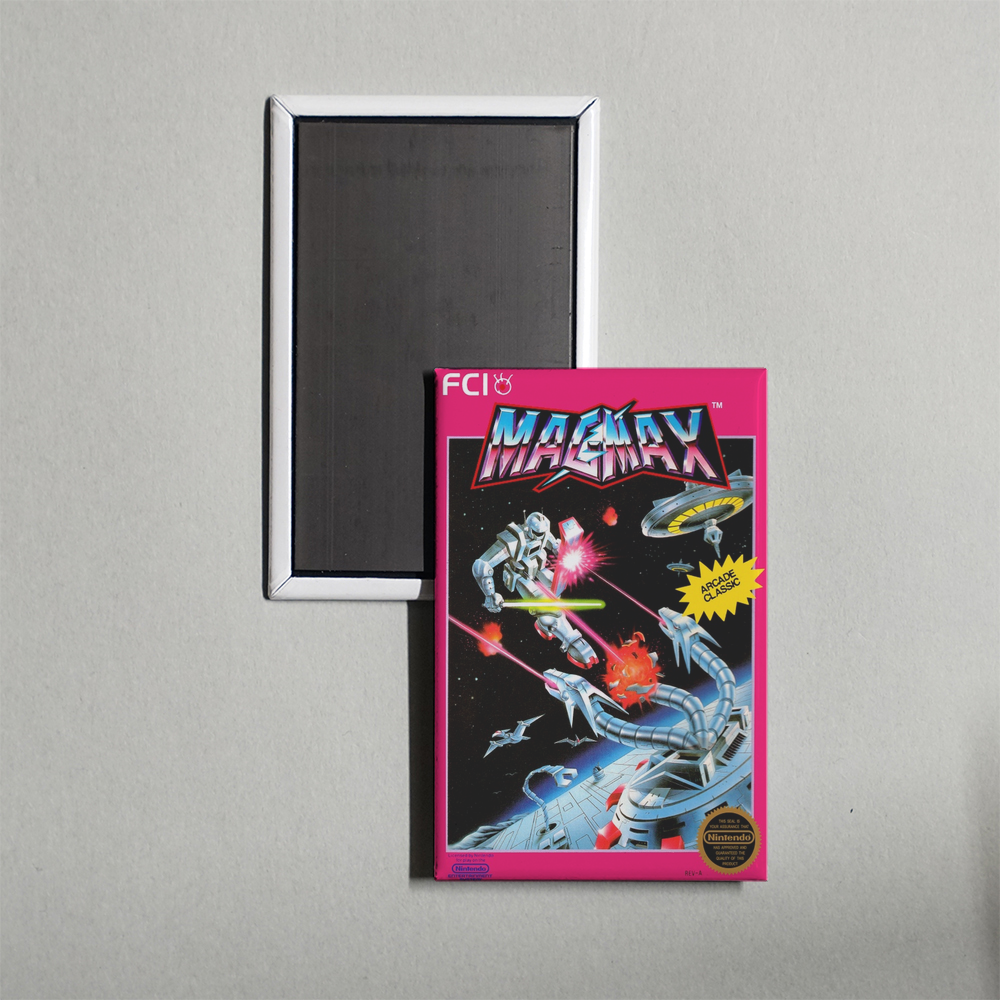 Nintendo NES Magmax Mini Video Game Fridge Magnet
