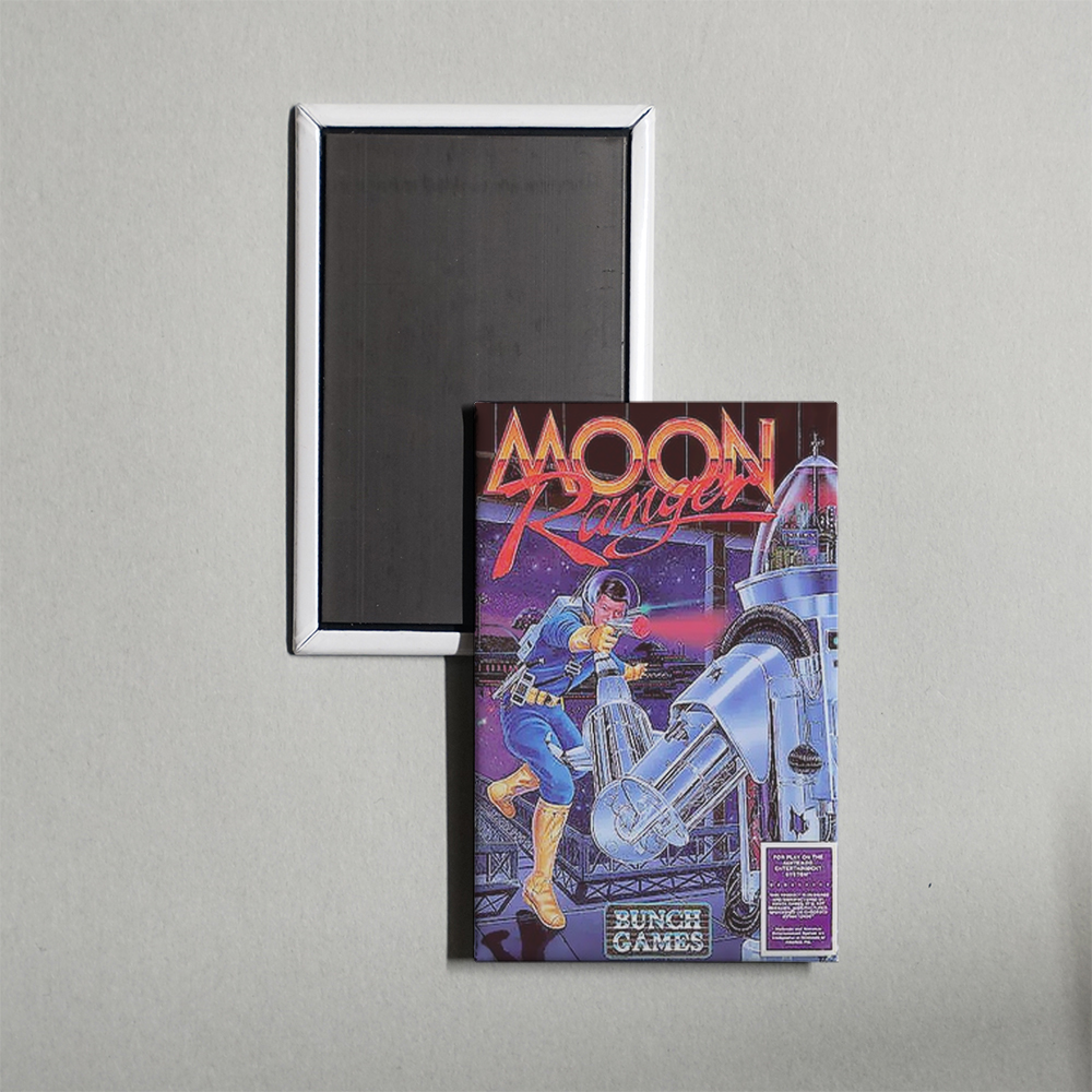 Nintendo NES Moon Ranger Mini Video Game Fridge Magnet