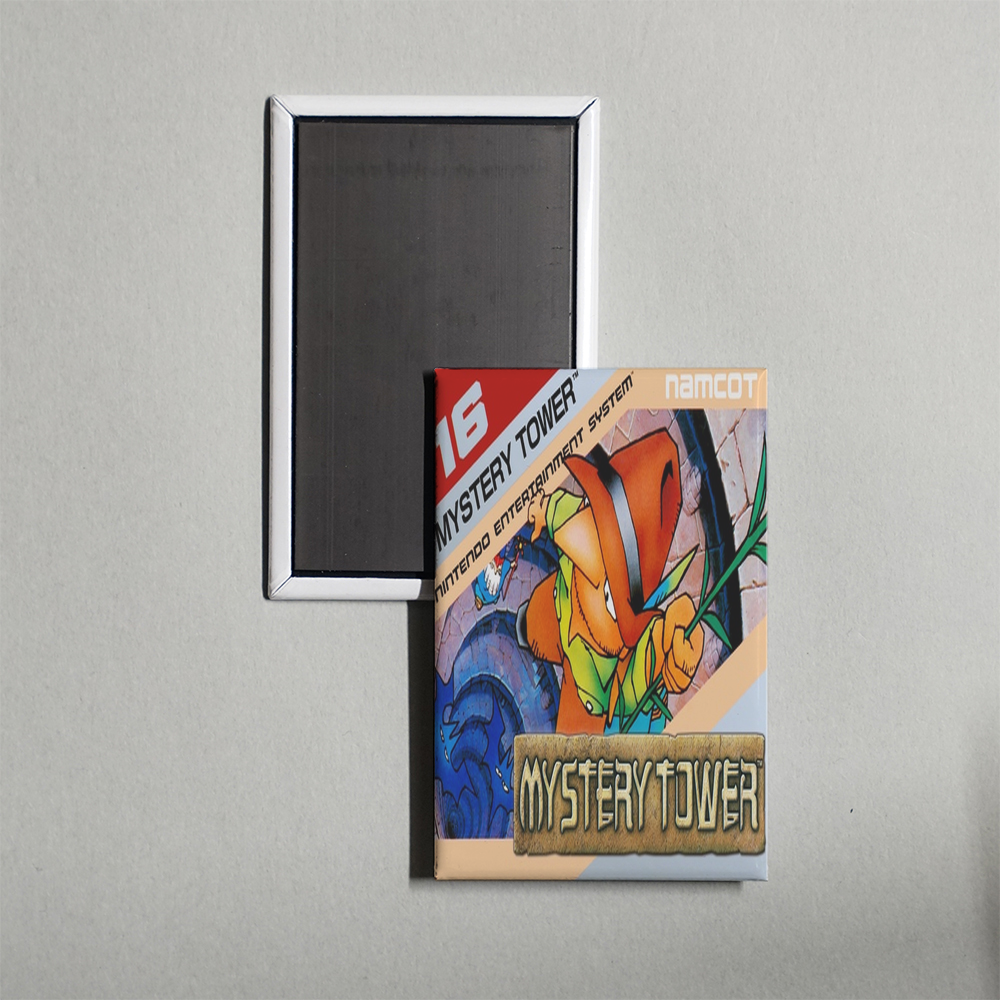 Nintendo NES Mystery Tower Mini Video Game Fridge Magnet