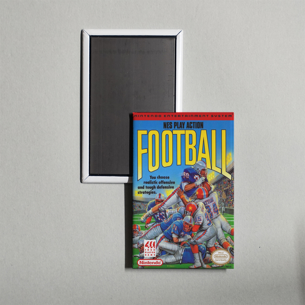 Nintendo NES NES Play Action Football Mini Video Game Fridge Magnet