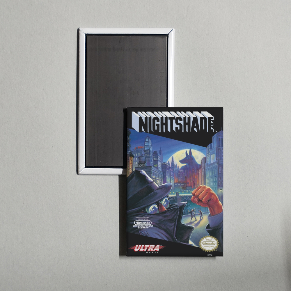 Nintendo NES Nightshade Mini Video Game Fridge Magnet