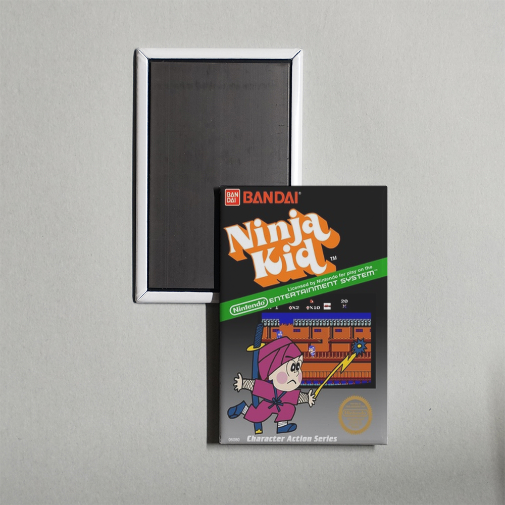Nintendo NES Ninja Kid Mini Video Game Fridge Magnet