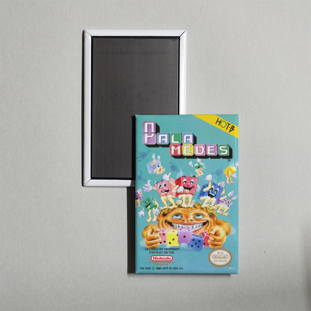Nintendo NES Palamedes Mini Video Game Fridge Magnet