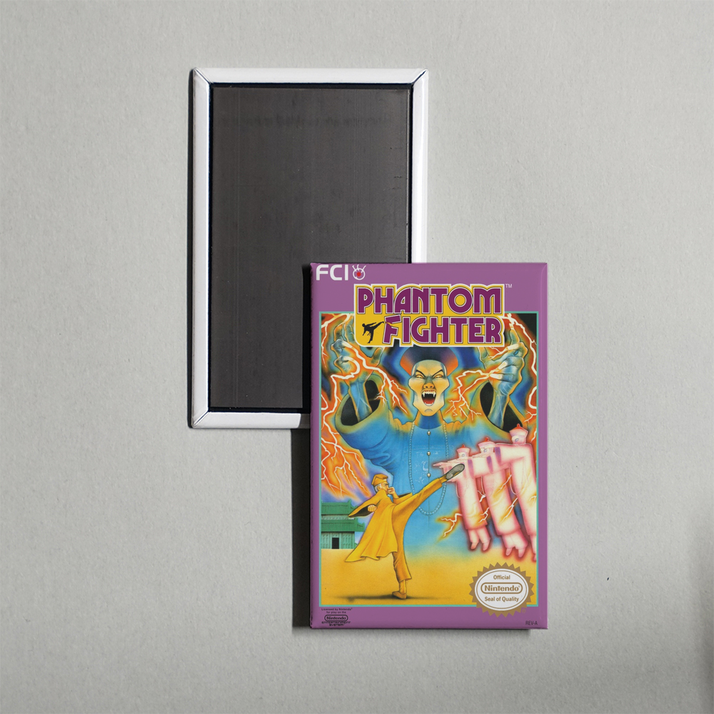 Nintendo NES Phantom Fighter Mini Video Game Fridge Magnet