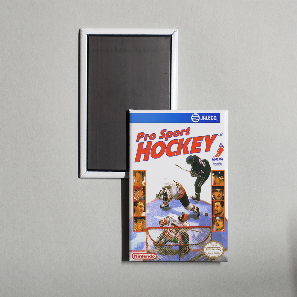 Nintendo NES Pro Sport Hockey Mini Video Game Fridge Magnet