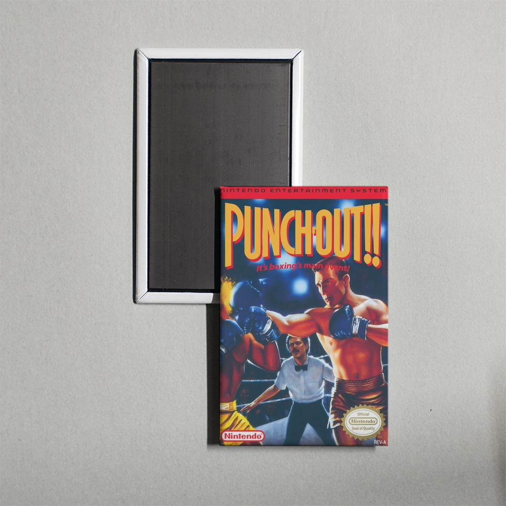 Nintendo NES Punch-Out!! Mini Video Game Fridge Magnet
