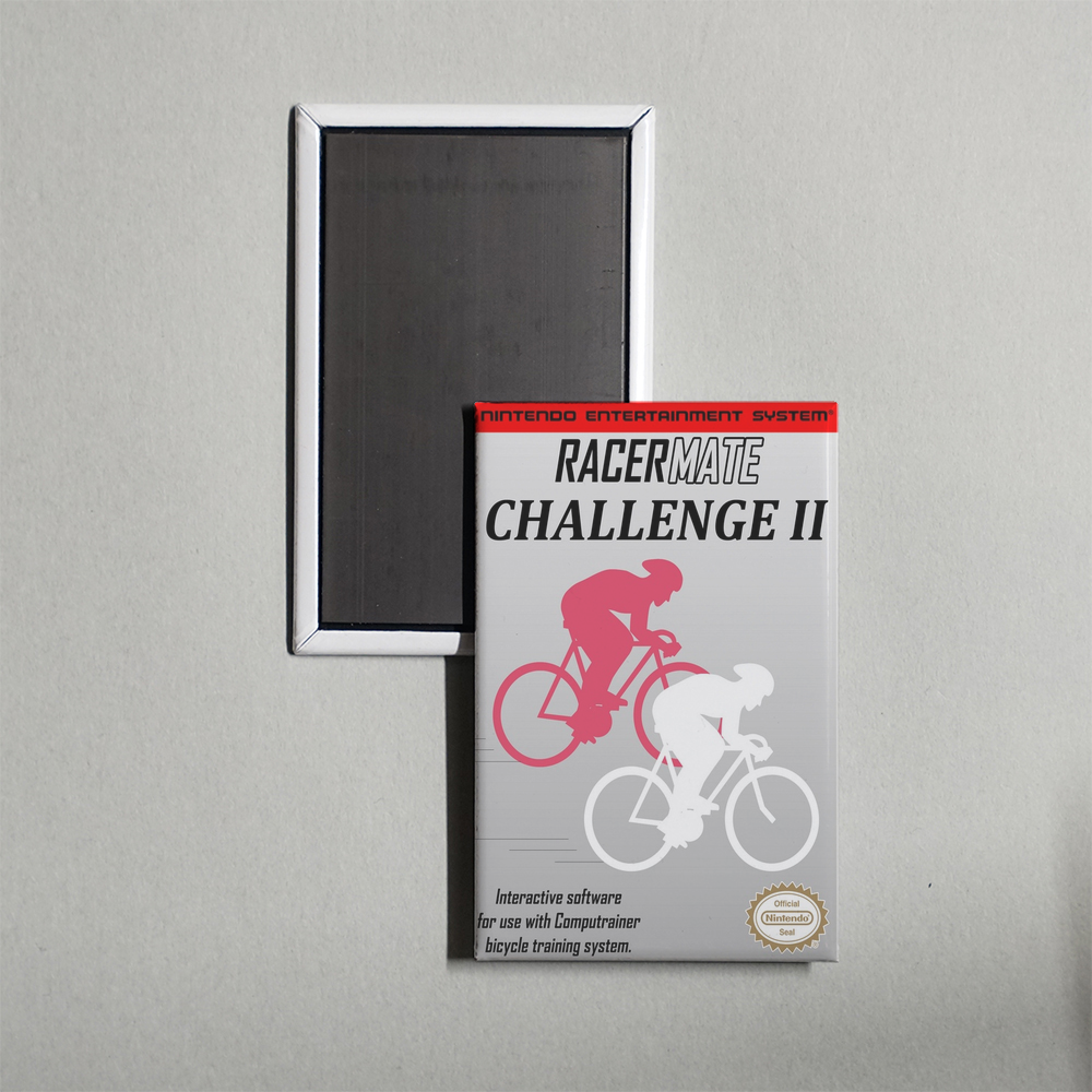 Nintendo NES RacerMate - Challenge II v6.02.002 Mini Video Game Fridge Magnet