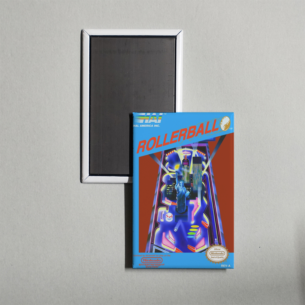 Nintendo NES Rollerball Mini Video Game Fridge Magnet