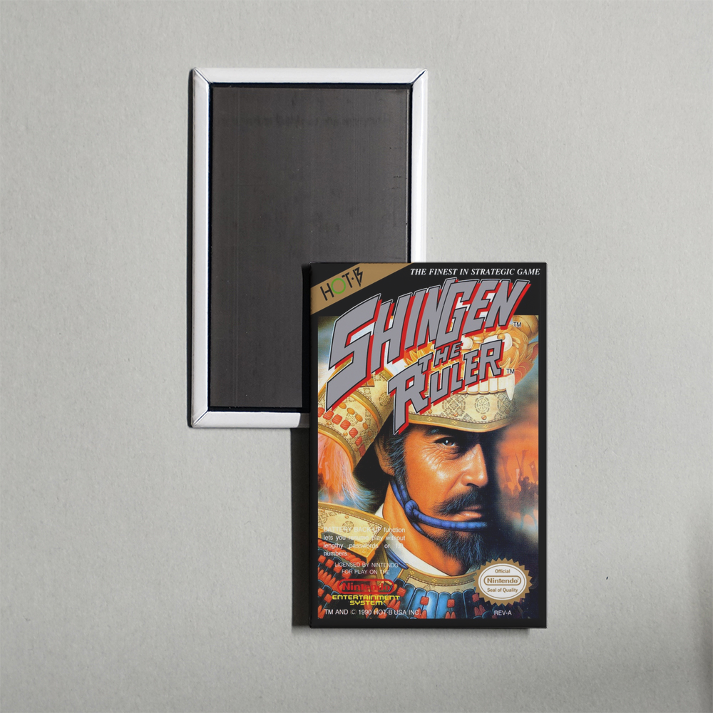 Nintendo NES Shingen the Ruler Mini Video Game Fridge Magnet