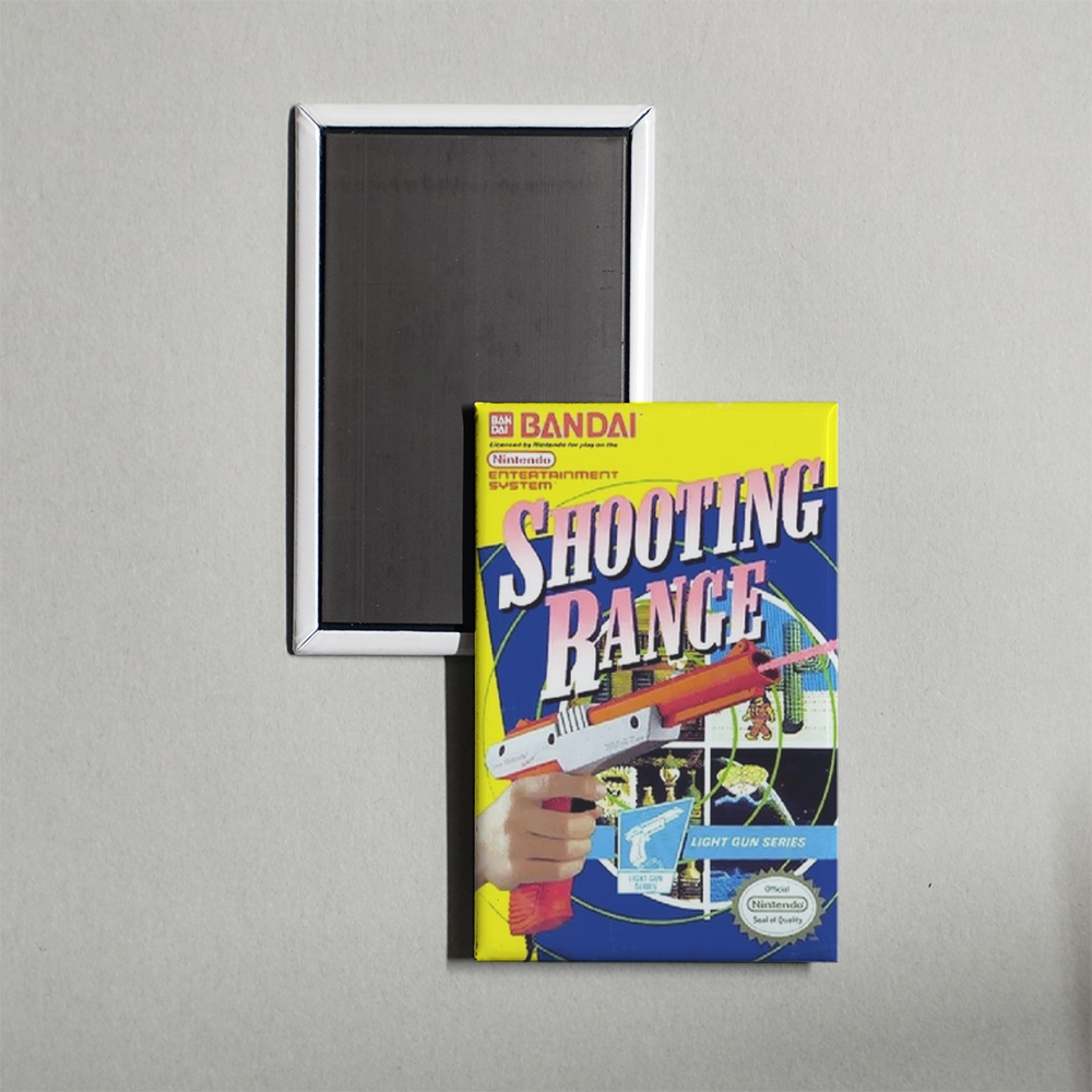 Nintendo NES Shooting Range Mini Video Game Fridge Magnet