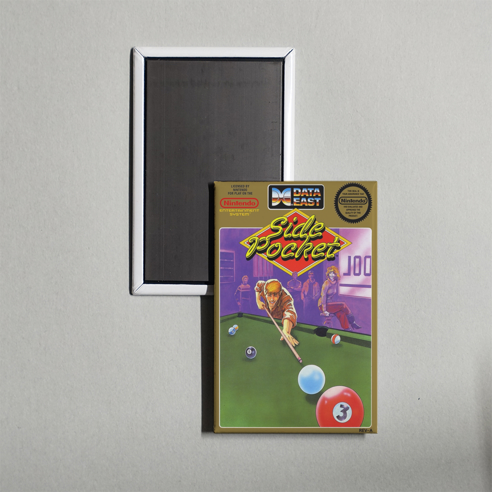 Nintendo NES Side Pocket Mini Video Game Fridge Magnet