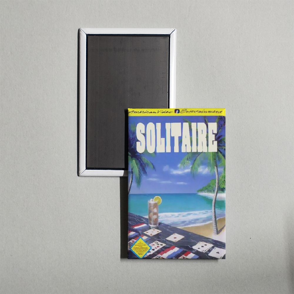 Nintendo NES Solitaire Mini Video Game Fridge Magnet