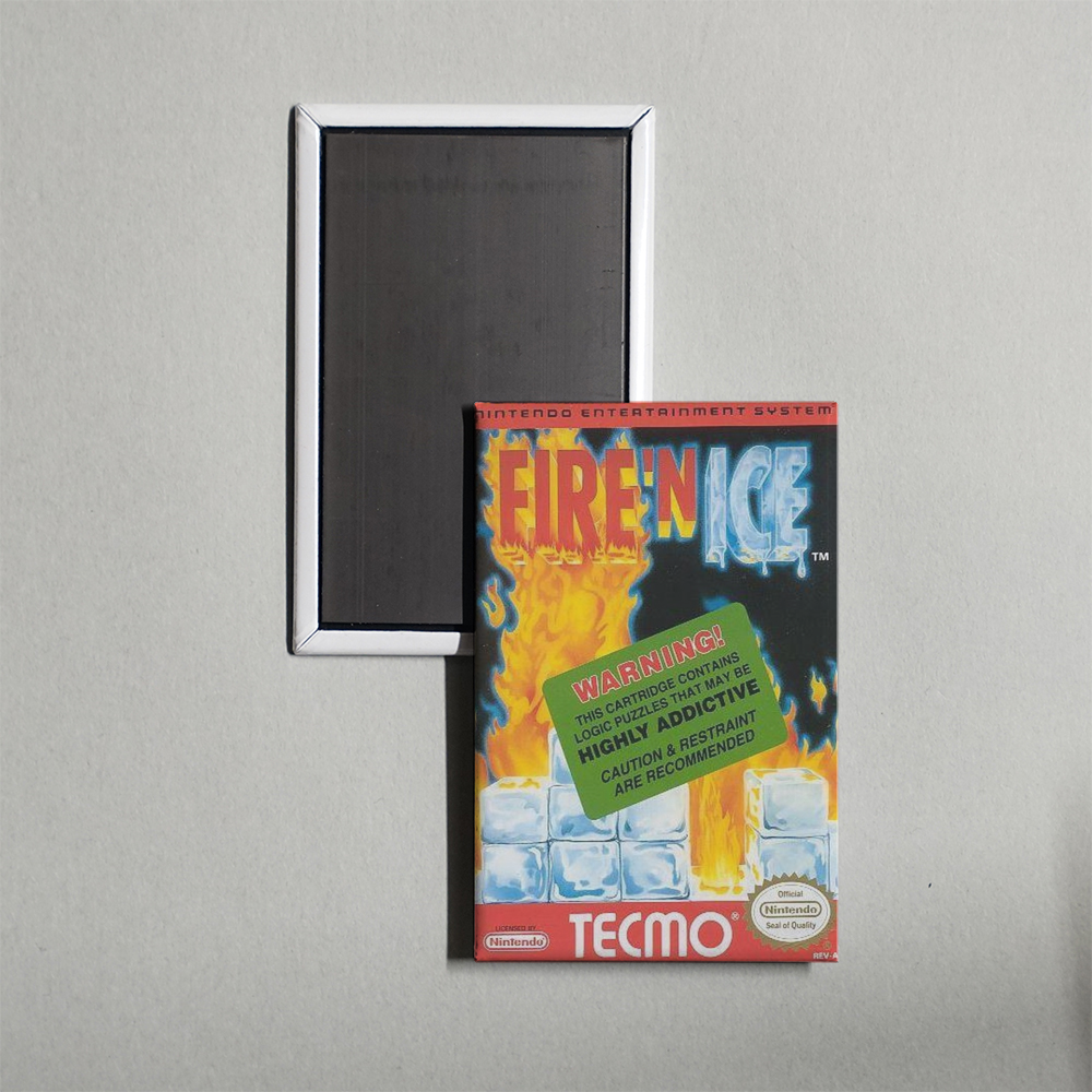 Nintendo NES Solomon's Key 2 Mini Video Game Fridge Magnet