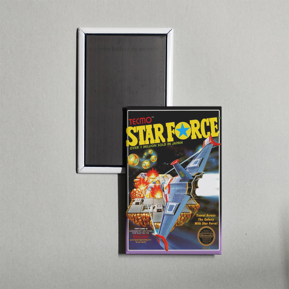Nintendo NES Star Force Mini Video Game Fridge Magnet