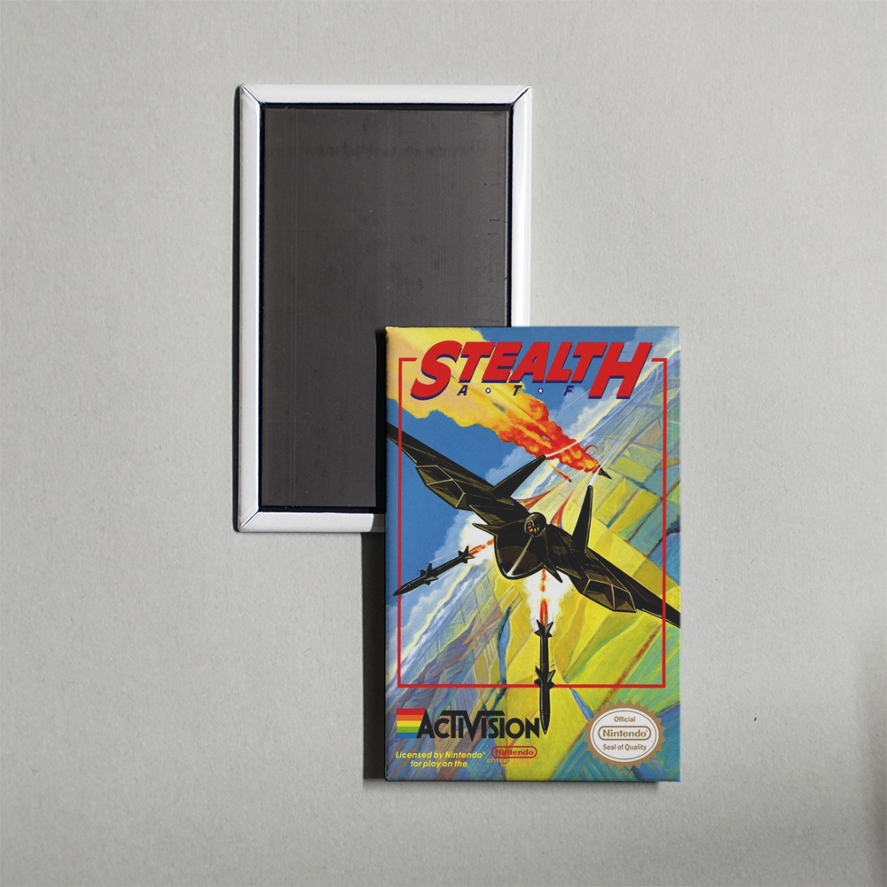 Nintendo NES Stealth ATF Mini Video Game Fridge Magnet