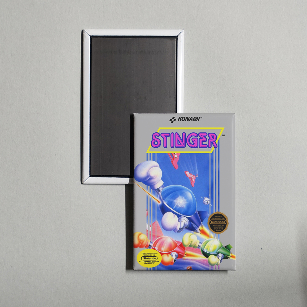 Nintendo NES Stinger Mini Video Game Fridge Magnet