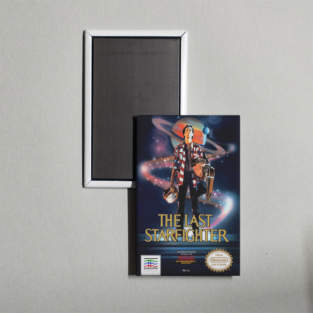 Nintendo NES The Last Starfighter Mini Video Game Fridge Magnet