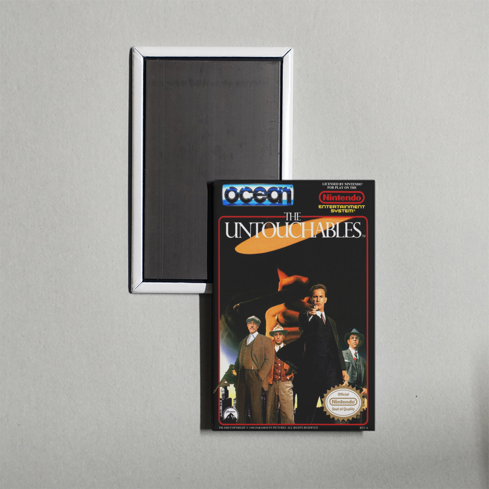 Nintendo NES The Untouchables Mini Video Game Fridge Magnet