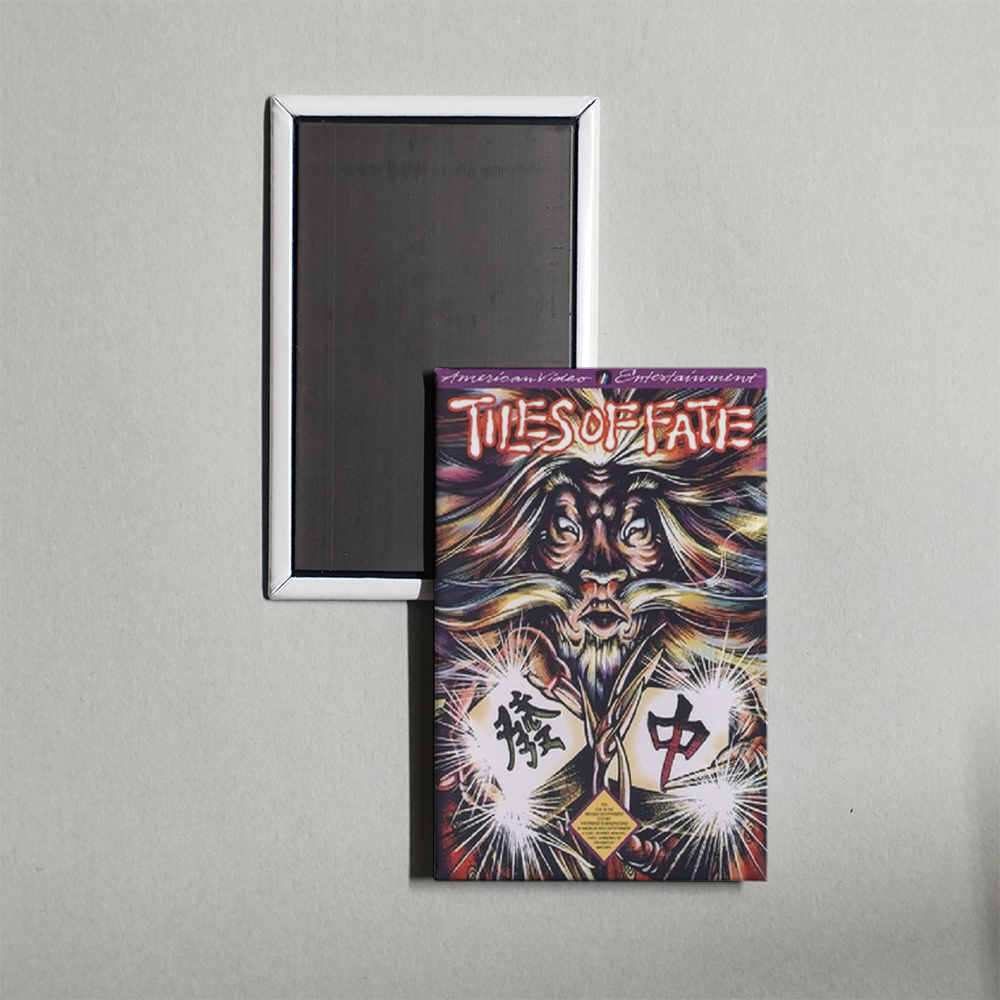 Nintendo NES Tiles of Fate Mini Video Game Fridge Magnet