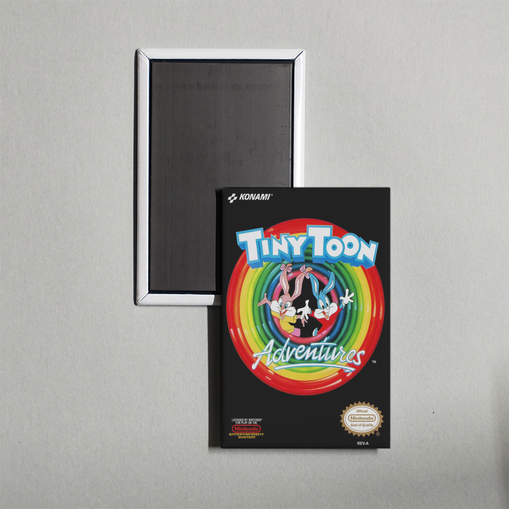Nintendo NES Tiny Toon Adventures Mini Video Game Fridge Magnet