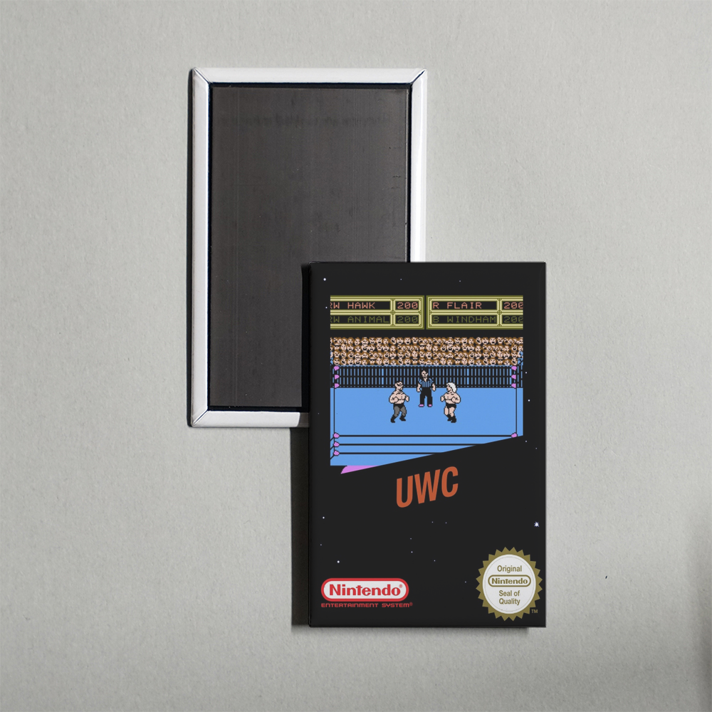 Nintendo NES UWC Mini Video Game Fridge Magnet