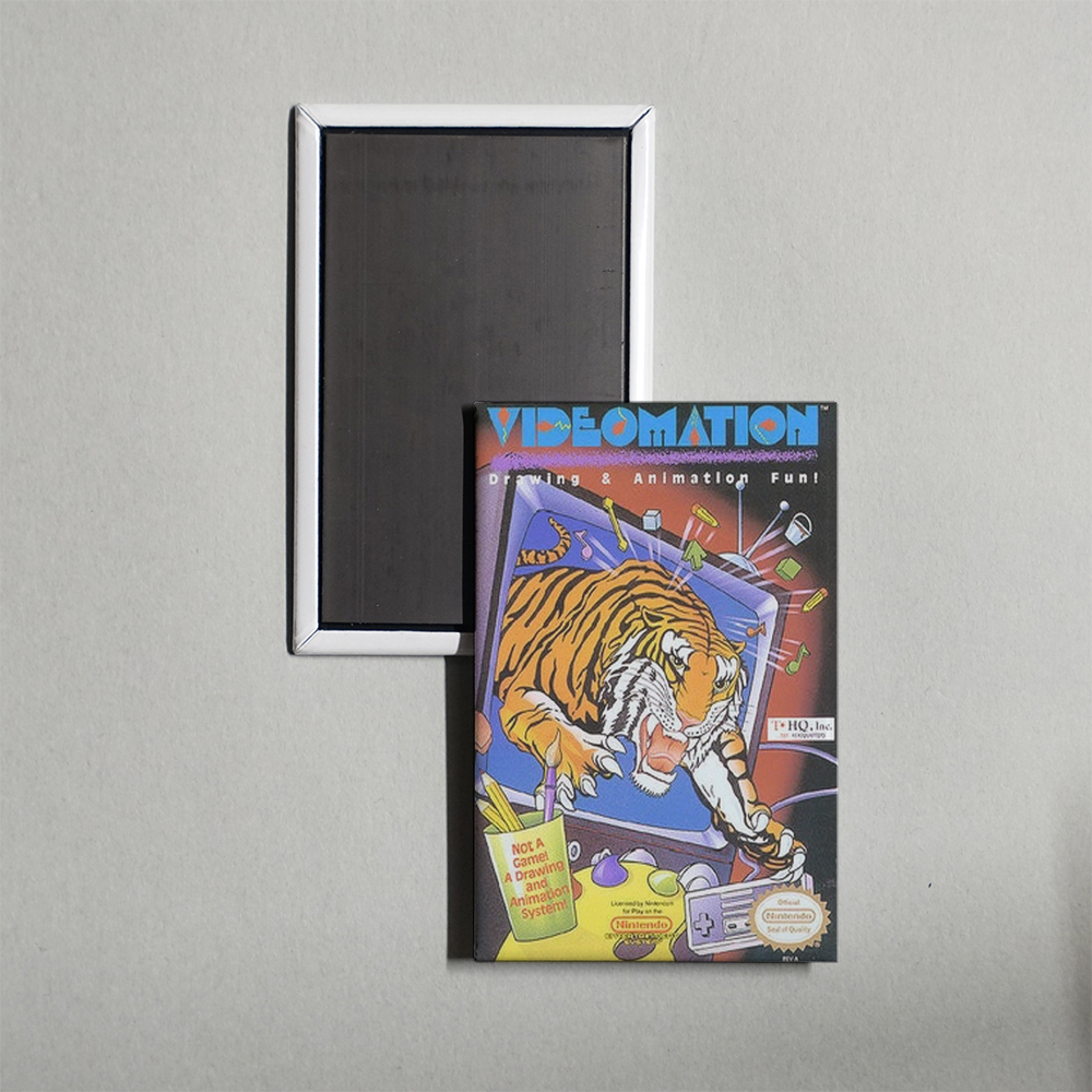Nintendo NES Videomation Mini Video Game Fridge Magnet