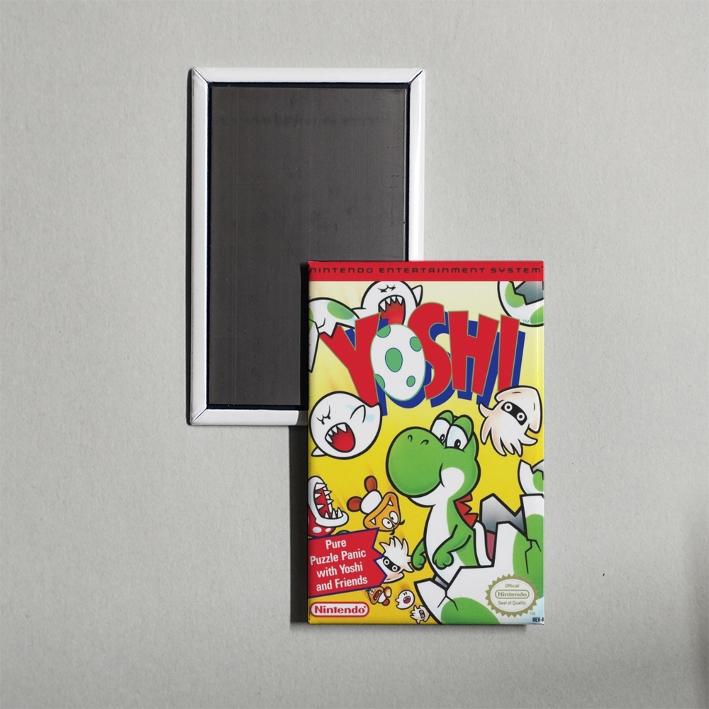 Nintendo NES Yoshi Mini Video Game Fridge Magnet