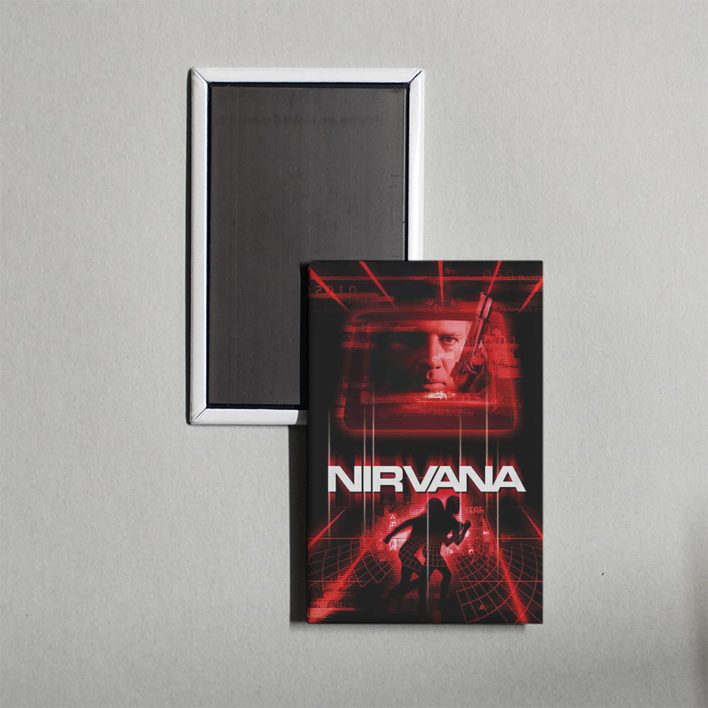 Nirvana Mini Movie Fridge Magnet