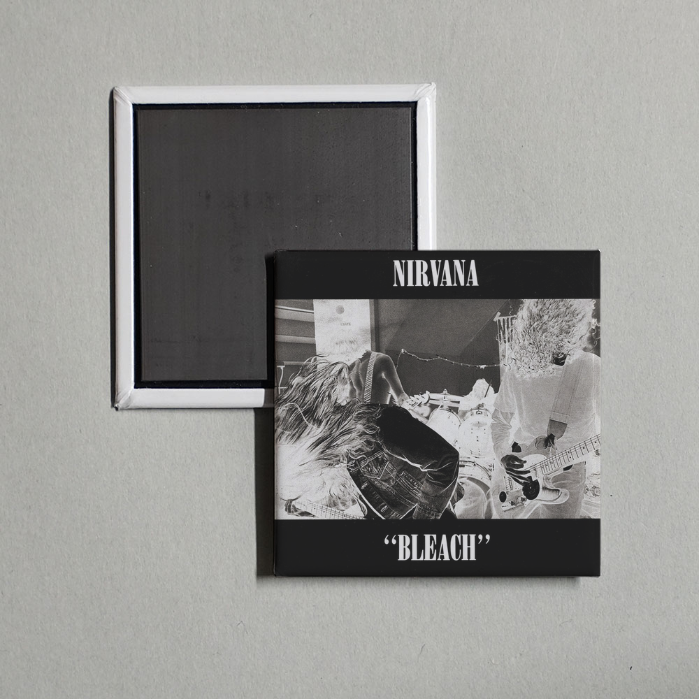 Nirvana - Bleach Album Cover Fridge Magnet