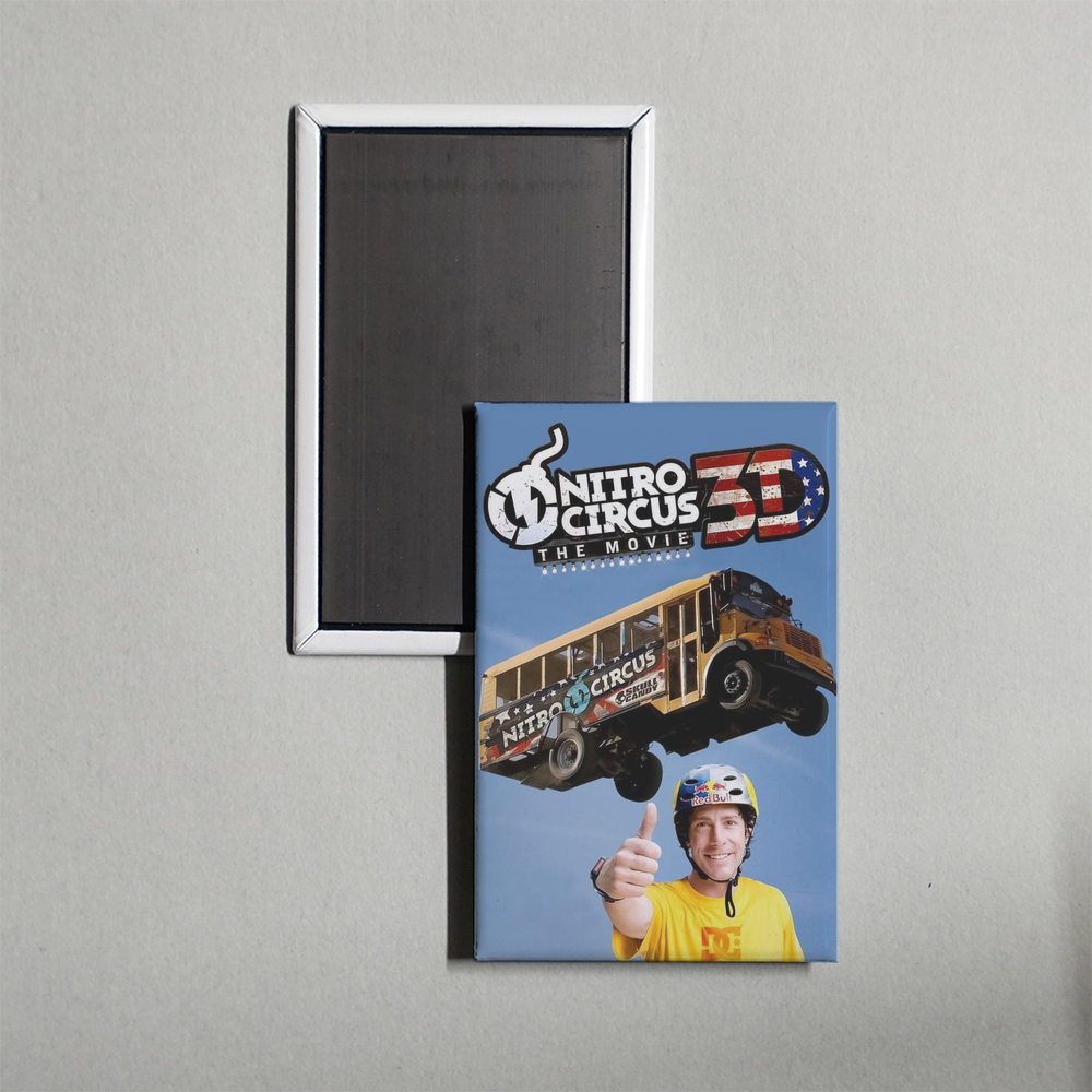 Nitro Circus The Movie Mini Movie Fridge Magnet