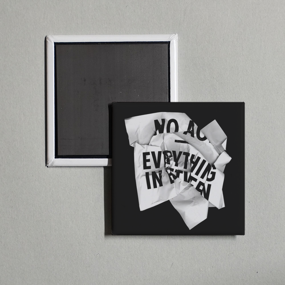 No Age - Everything In Between Album Cover Fridge Magnet