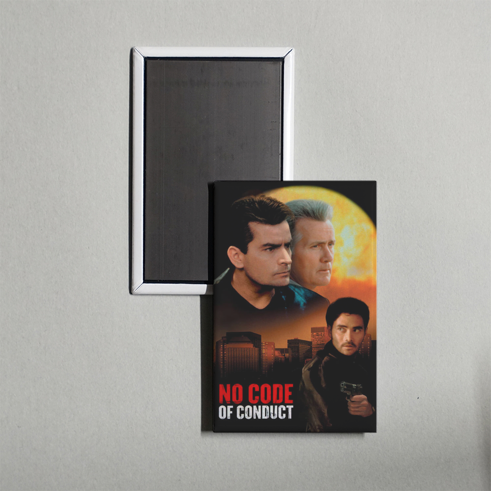 No Code of Conduct Mini Movie Fridge Magnet